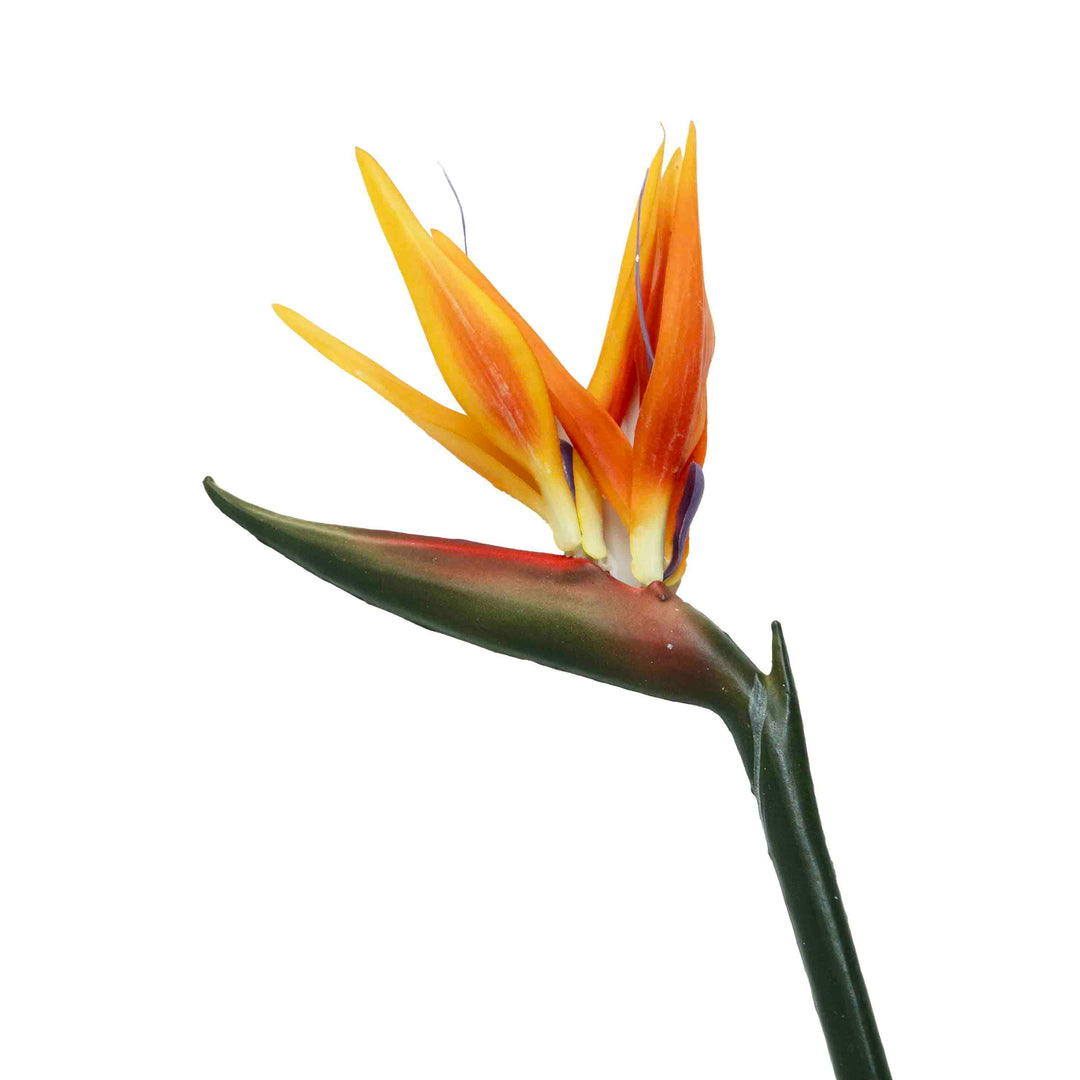 FAUX 2 PETAL BIRD OF PARADISE STEM