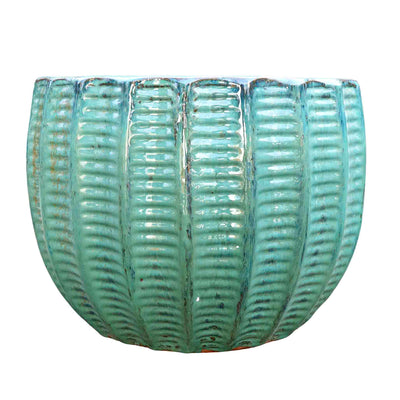 Sea Green Ceramic Pot
