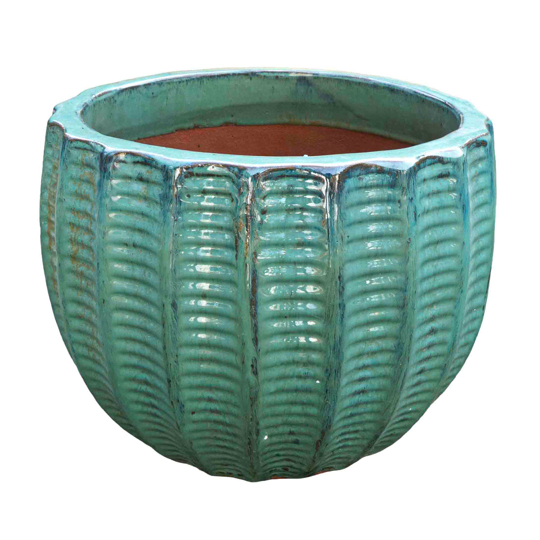 Sea Green Ceramic Pot