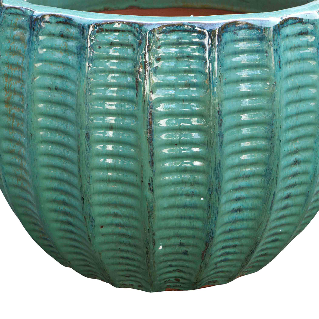 Sea Green Ceramic Pot