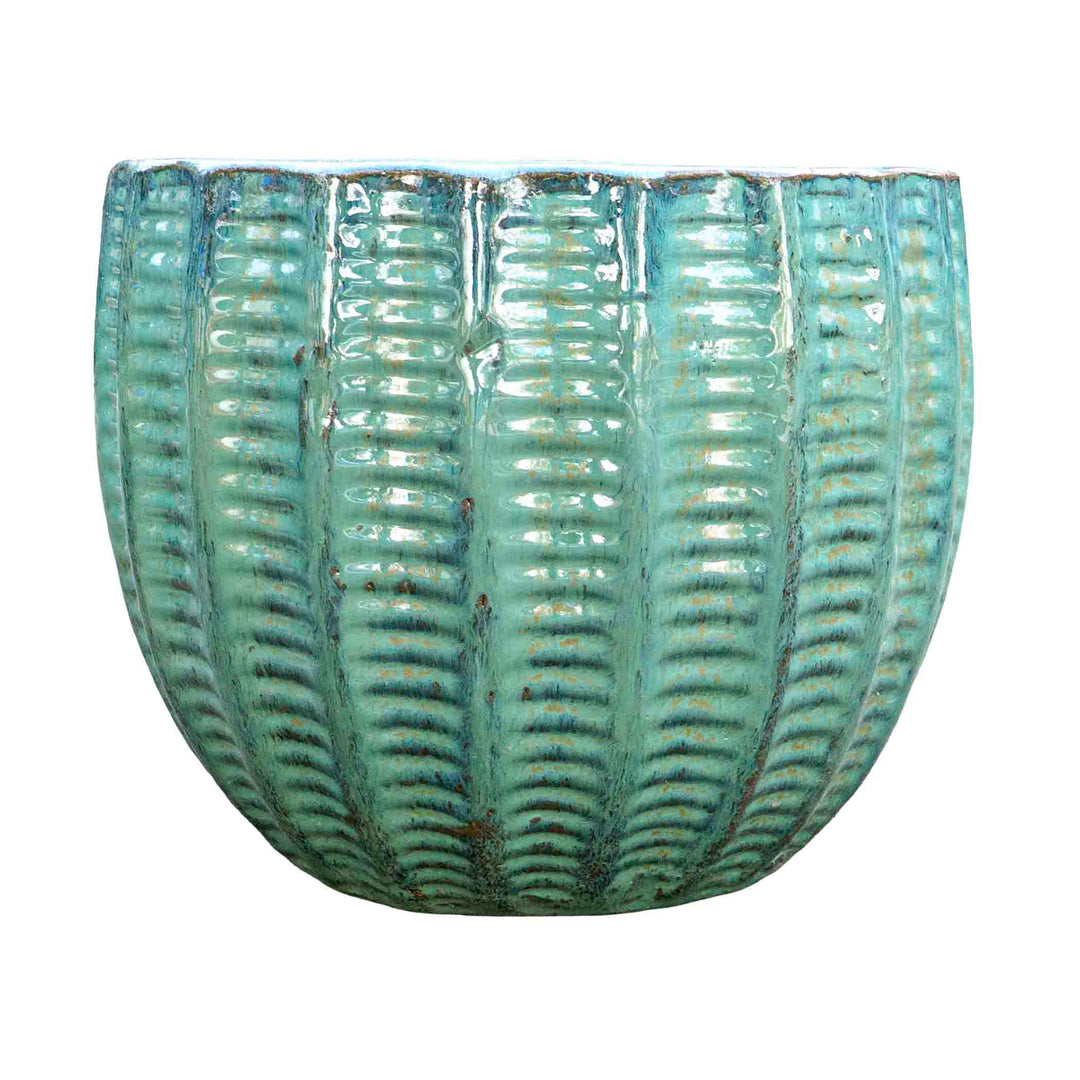 Sea Green Ceramic Pot
