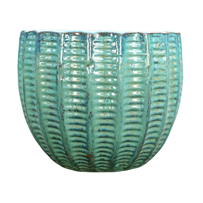 Sea Green Ceramic Pot