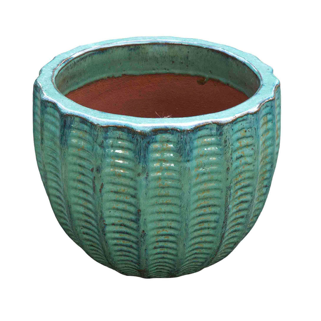 Sea Green Ceramic Pot