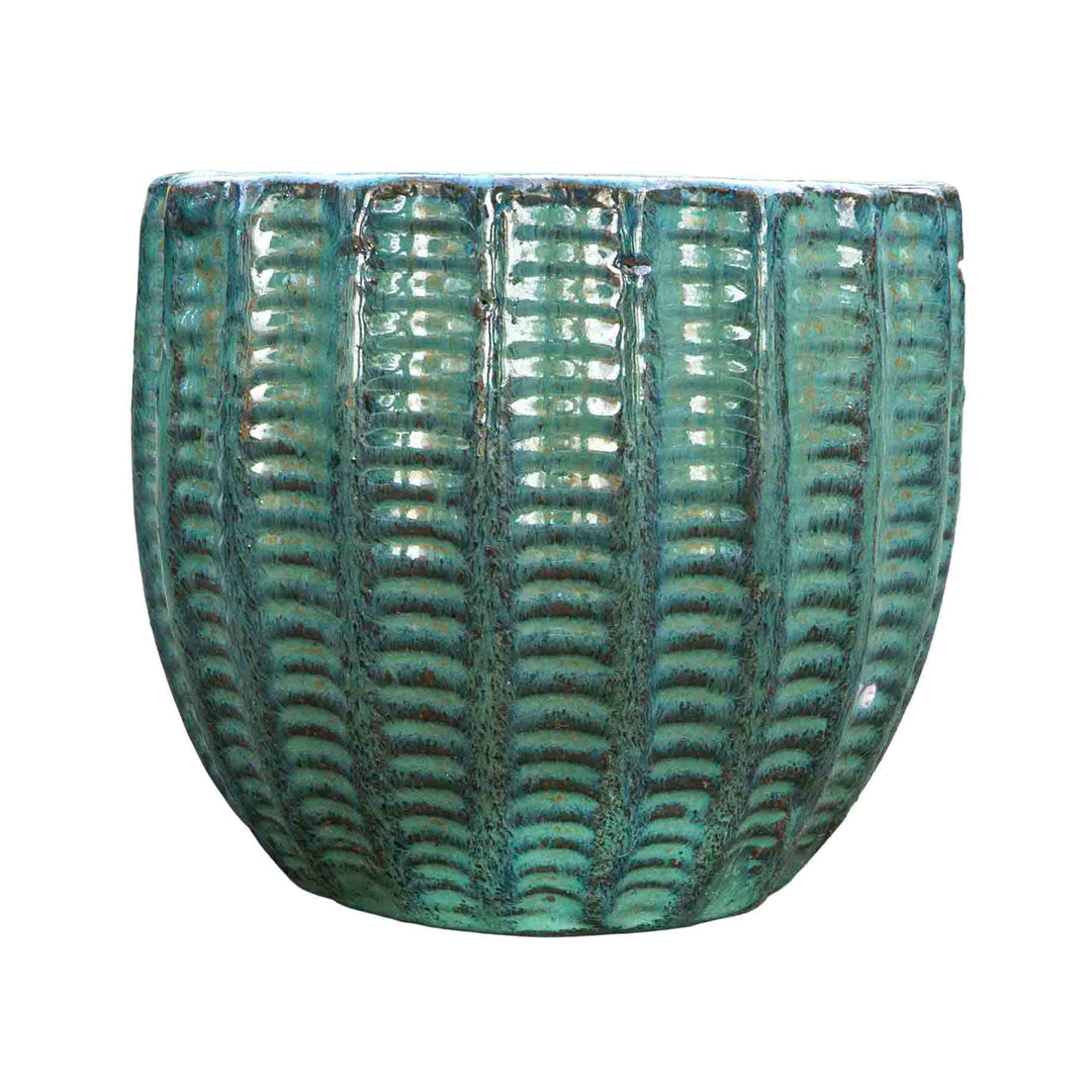Sea Green Ceramic Pot