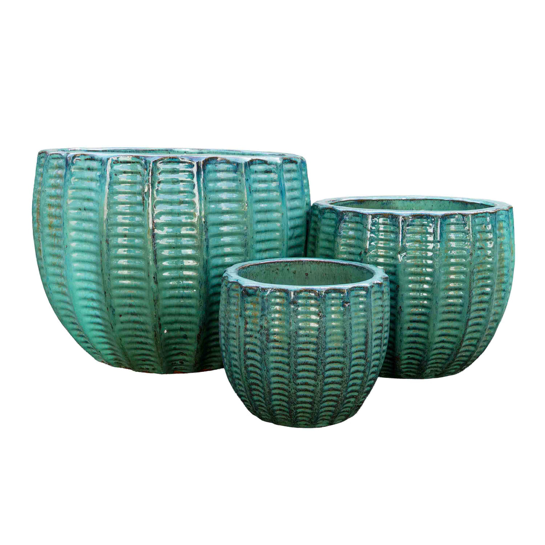 Sea Green Ceramic Pot