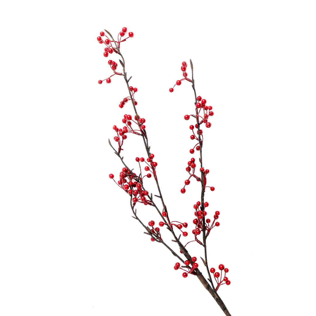 FAUX BERRY SPRAY STEM