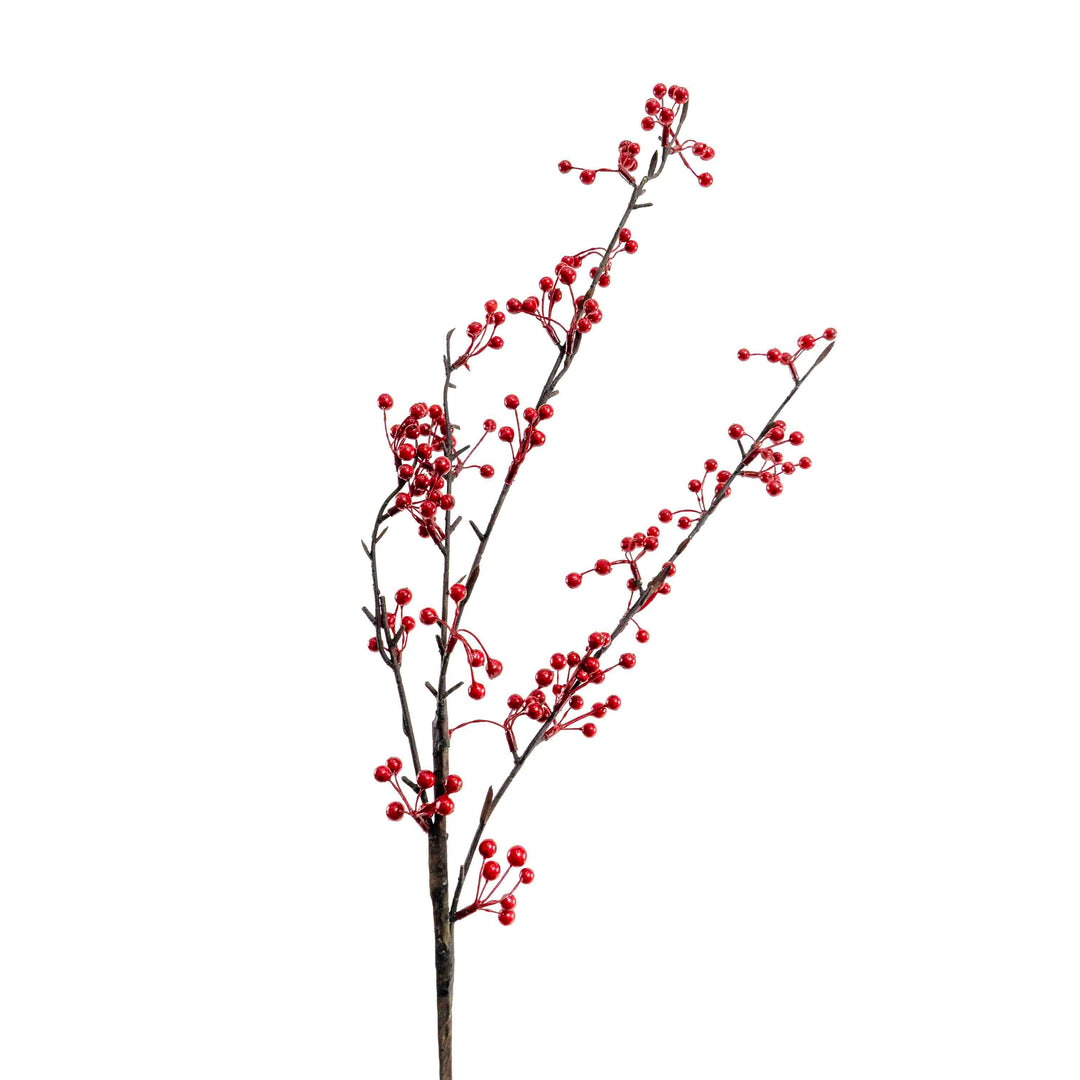 FAUX BERRY SPRAY STEM