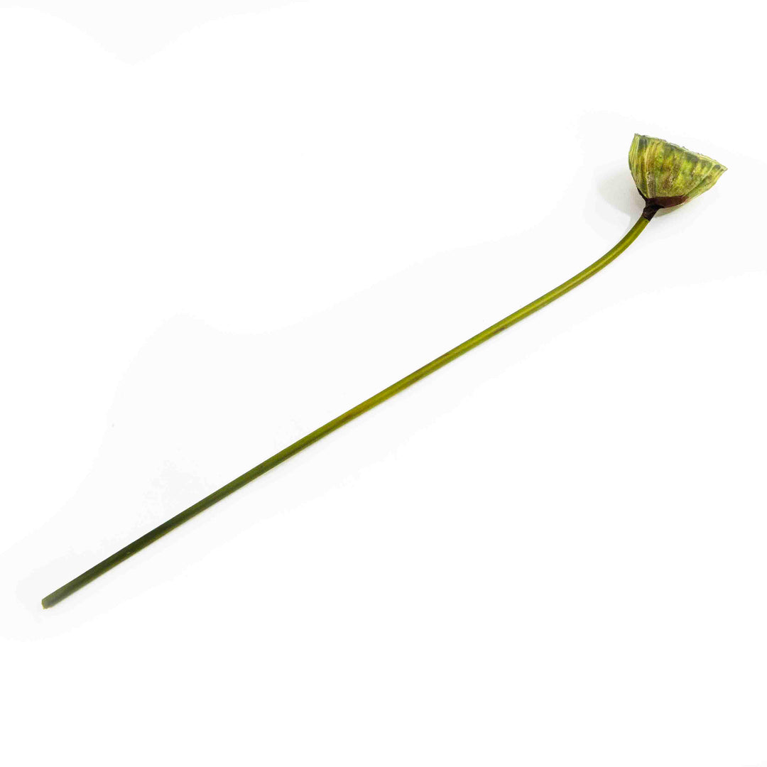 FAUX LOTUS BUD STEM