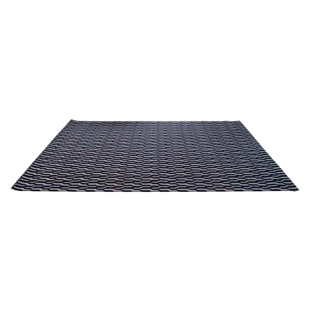 Jute Jacquard Illusion Weave - Black