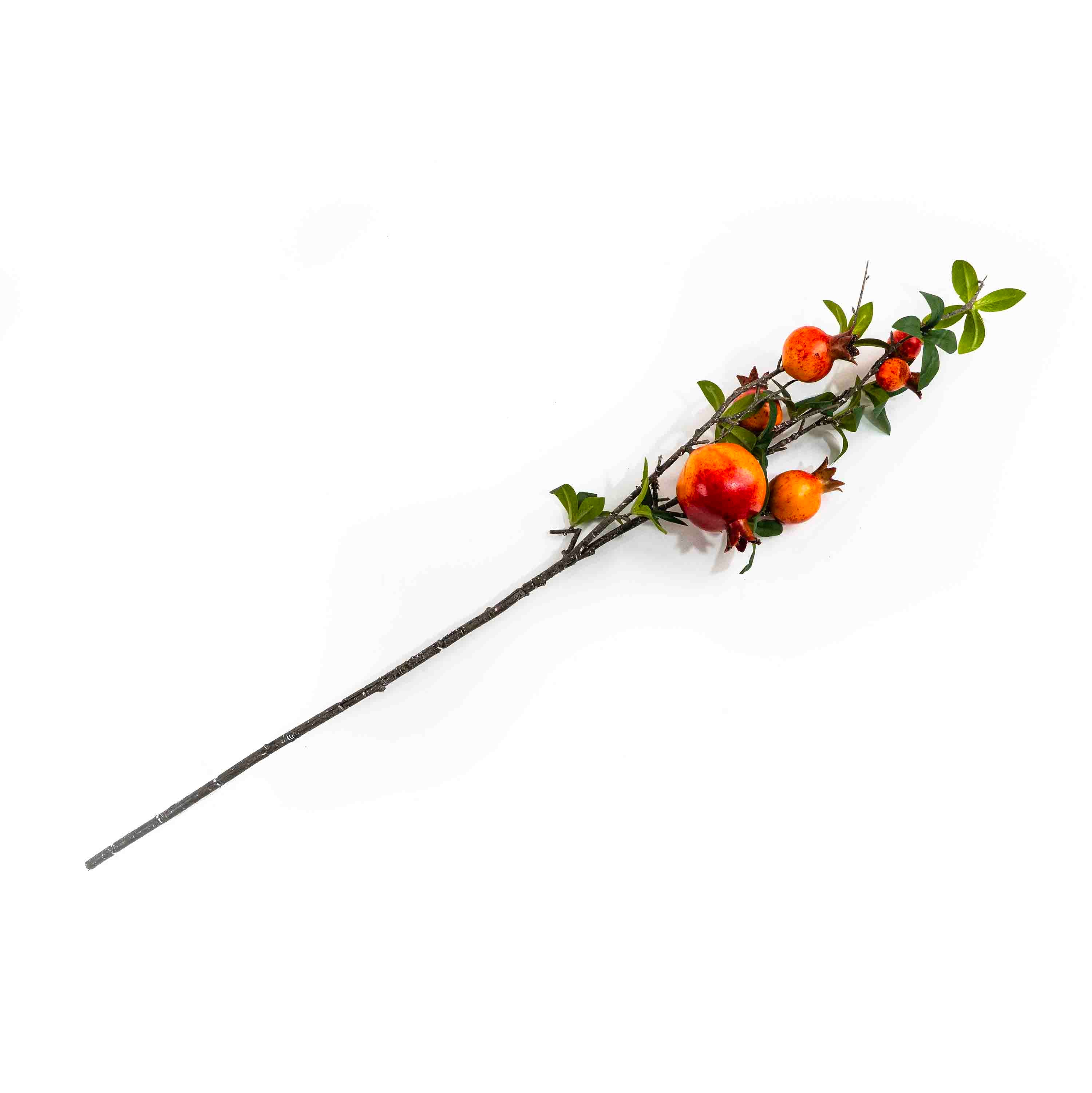 FAUX POMEGRANATE STEM FOLIAGE