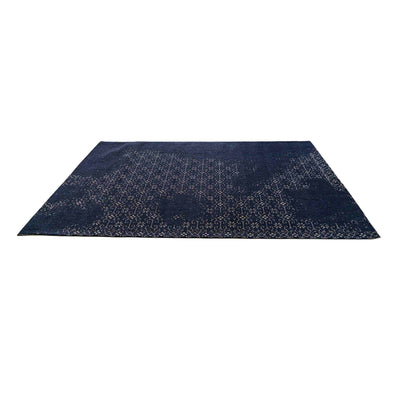 Jute Jacquard Micro Floris - Black