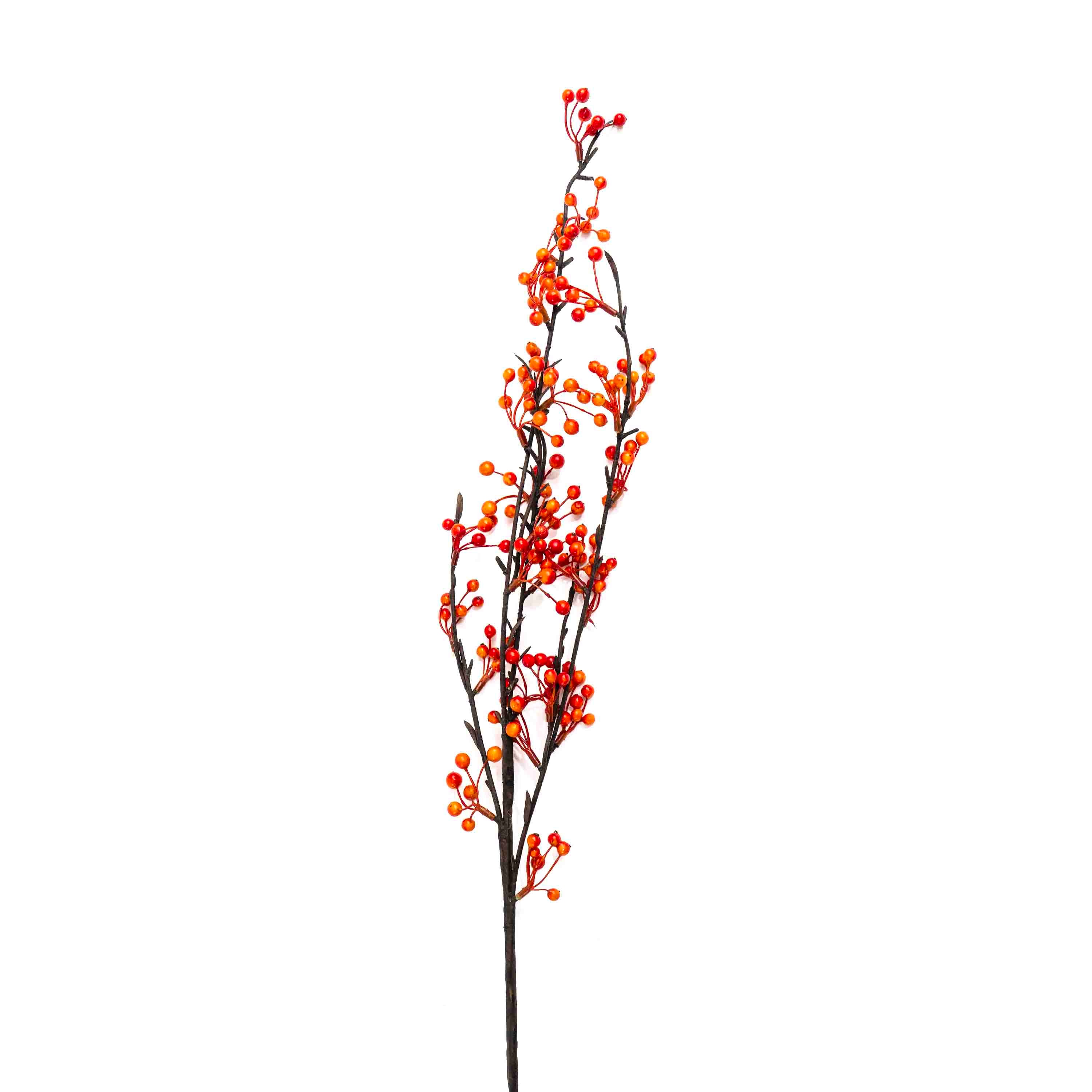 FAUX BERRY SPRAY STEM