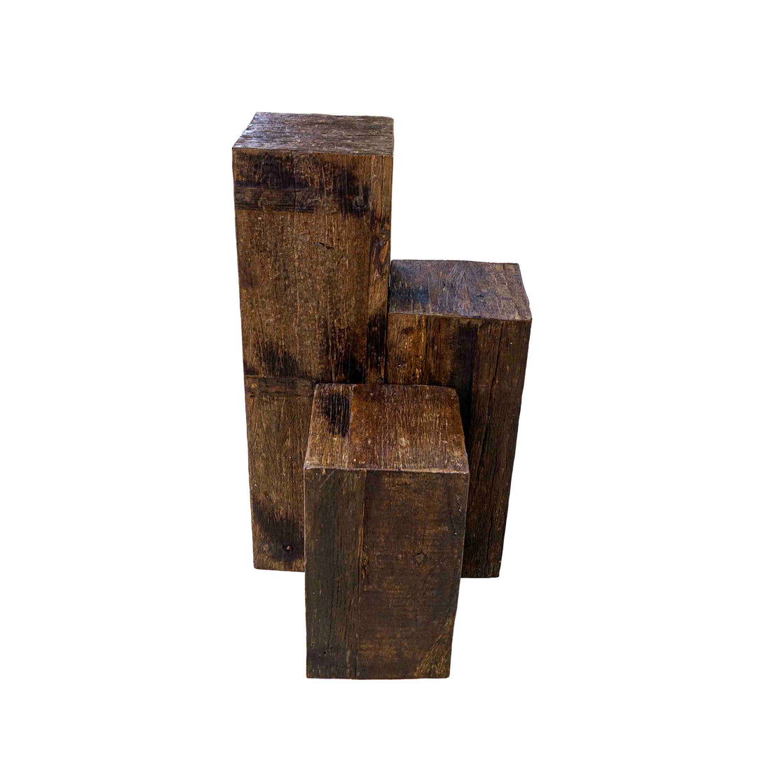 Recycled Wood Planter Stand