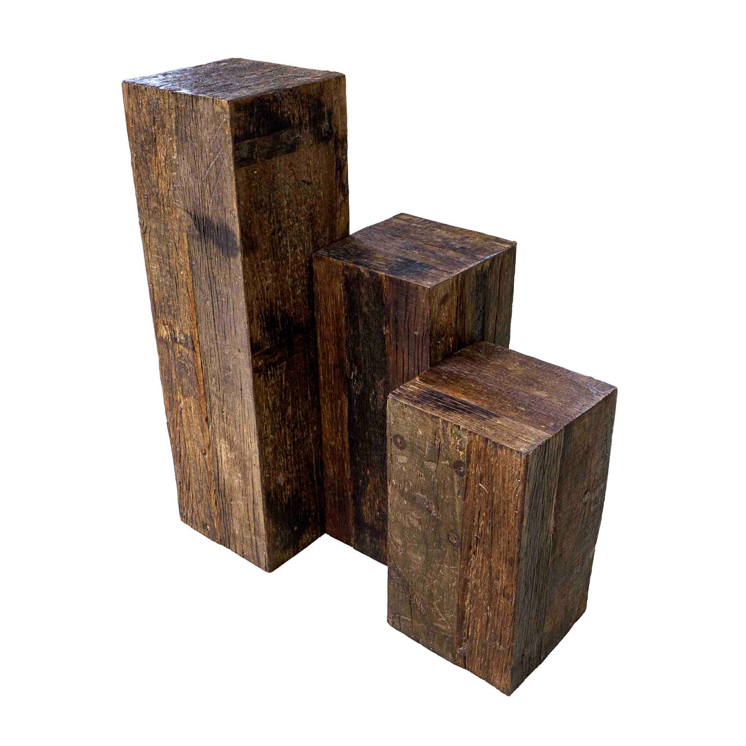 Recycled Wood Planter Stand