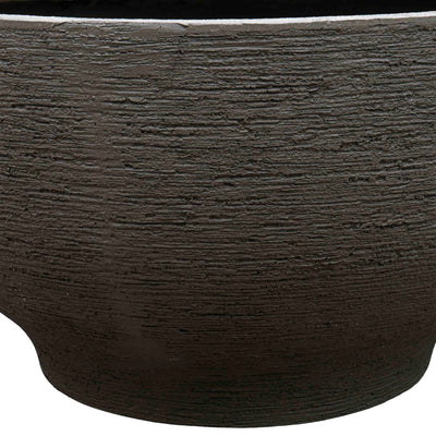 Ashen Polyresin Pot