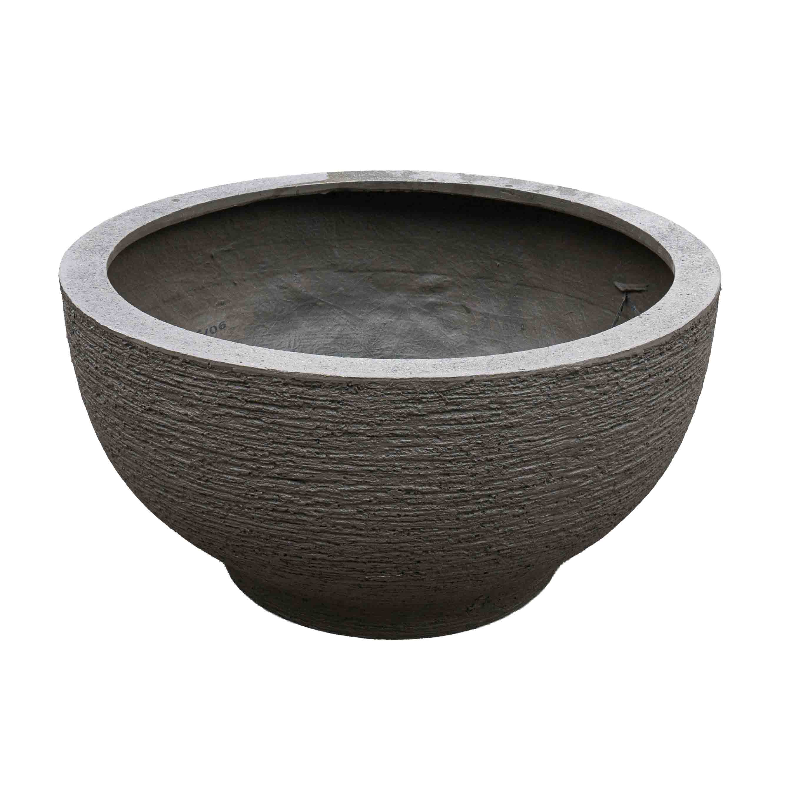 Ashen Polyresin Pot