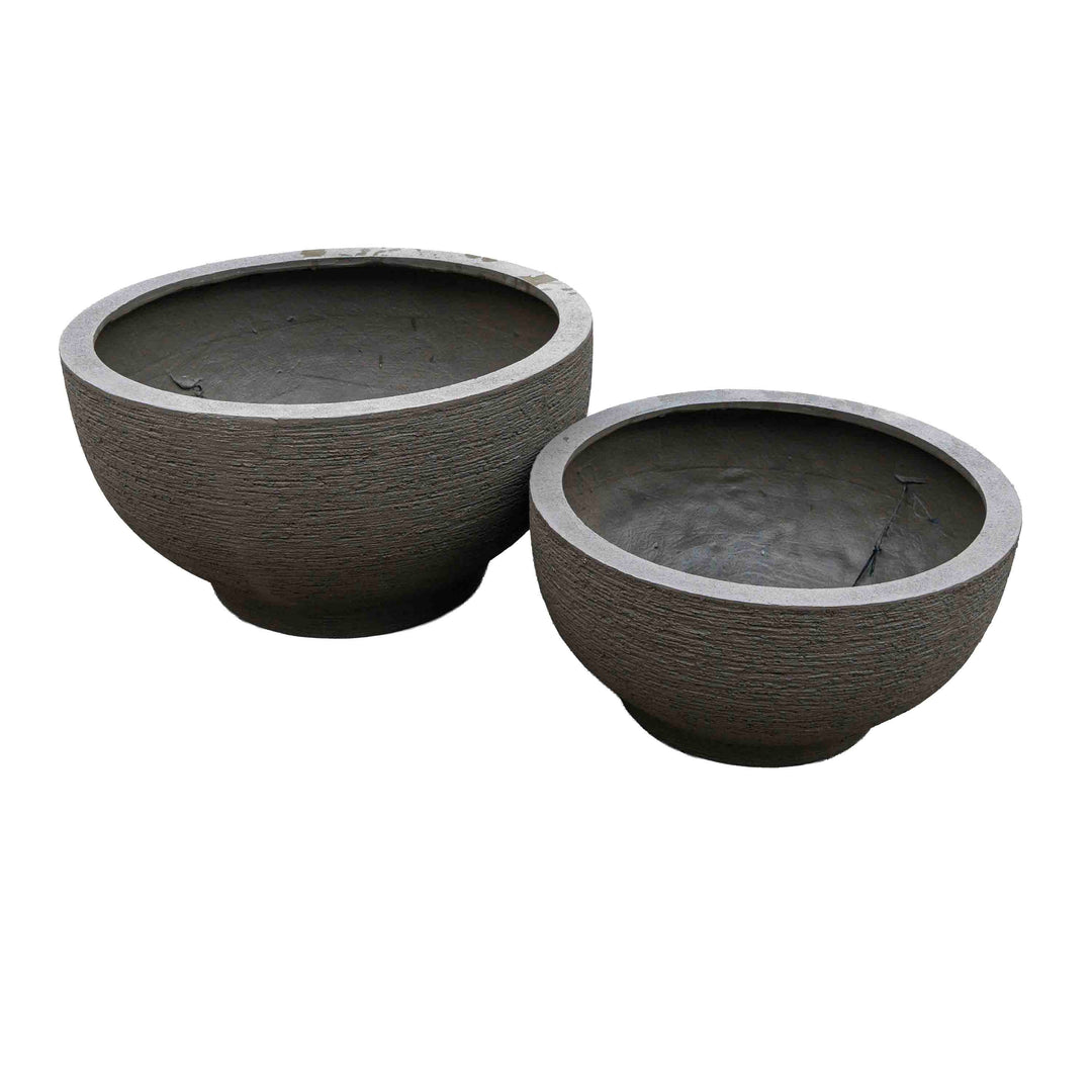Ashen Polyresin Pot