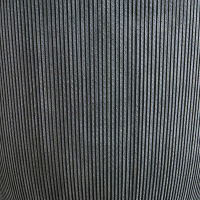 Grey tall polyresin Pot