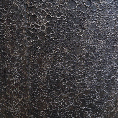 Antique Black Polyresin Pot