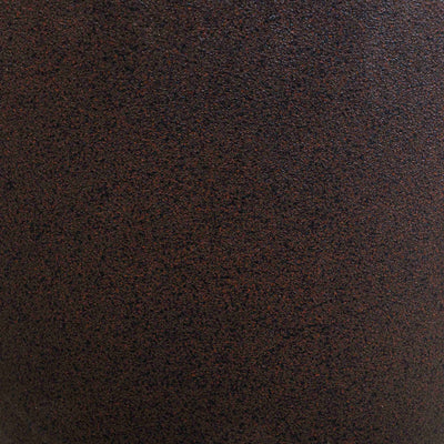 Rust Brown Tall Polyresin Pot