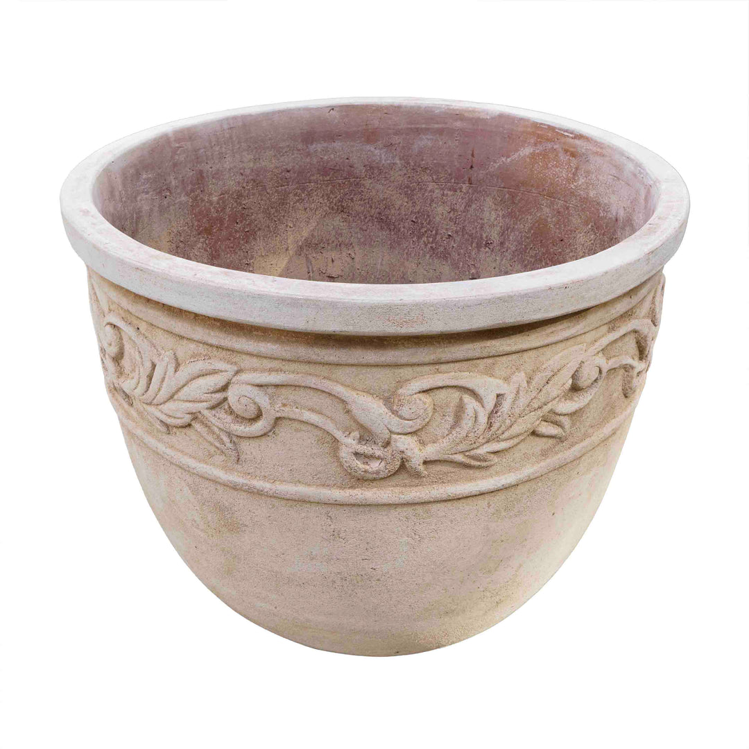 Terra Bloom Wide Pot