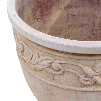Terra Bloom Wide Pot