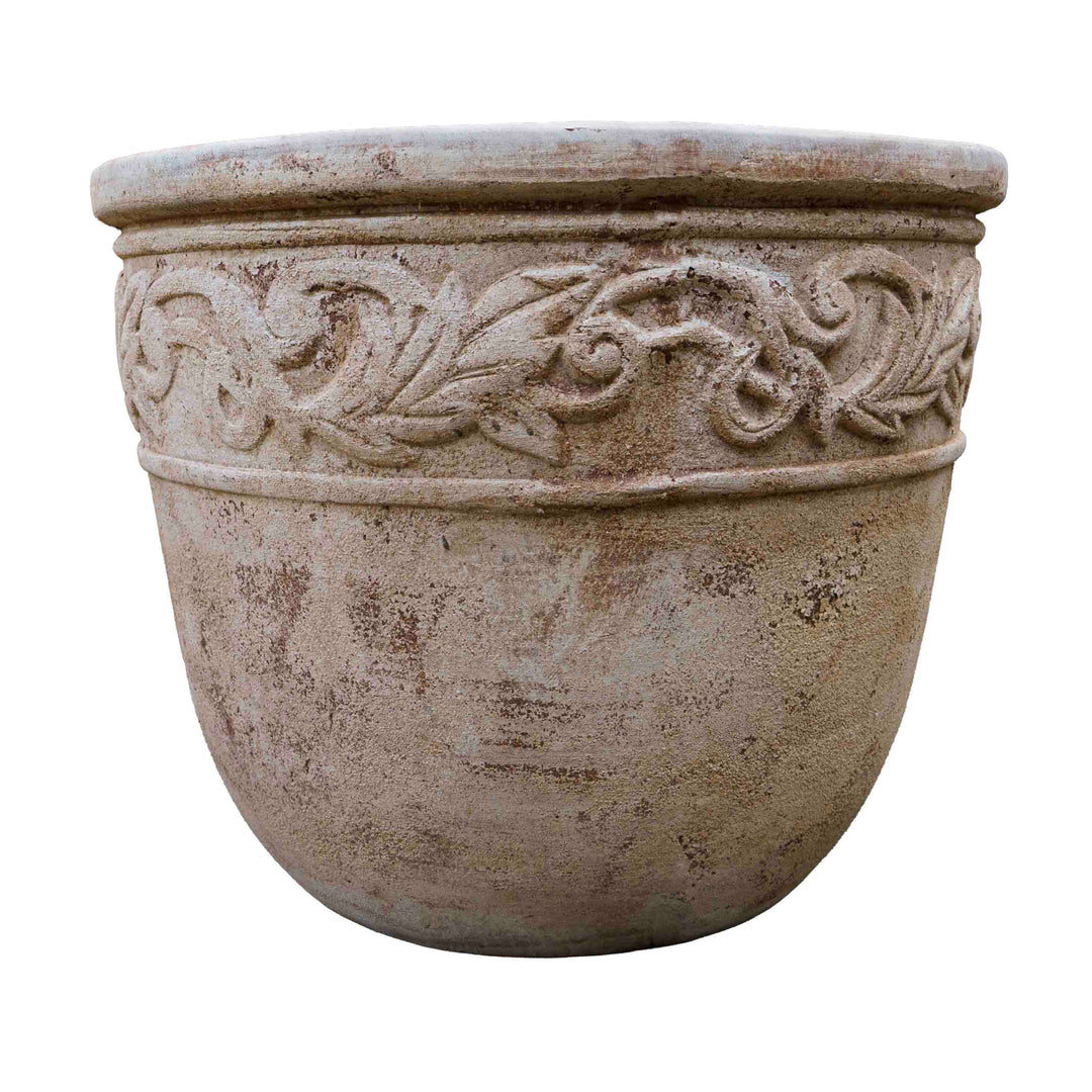 Terra Bloom Wide Pot