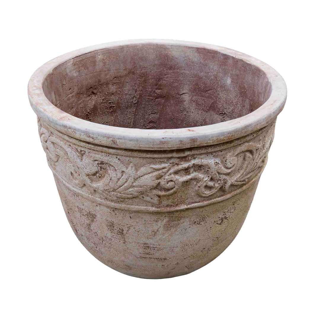 Terra Bloom Wide Pot