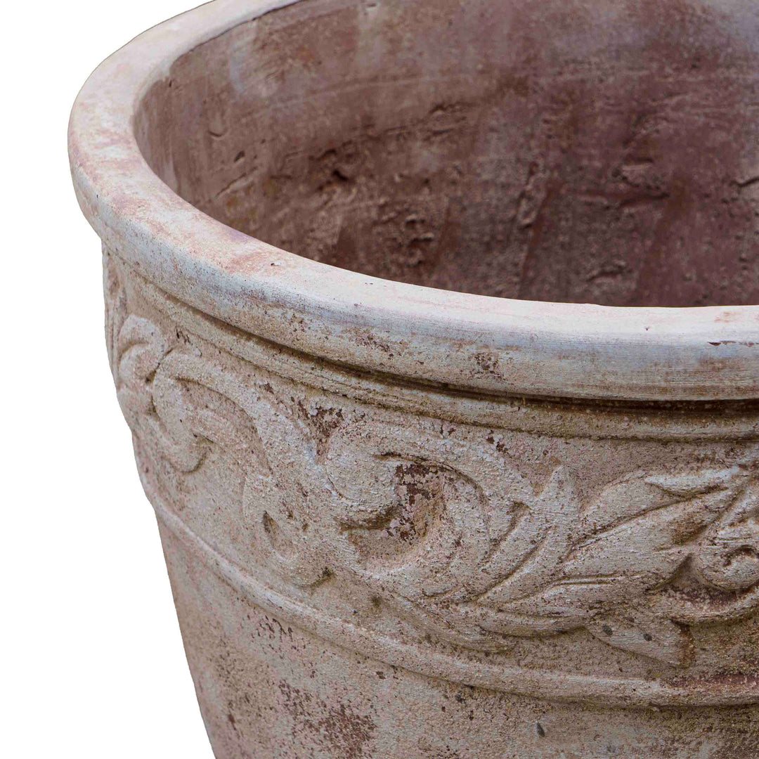 Terra Bloom Wide Pot