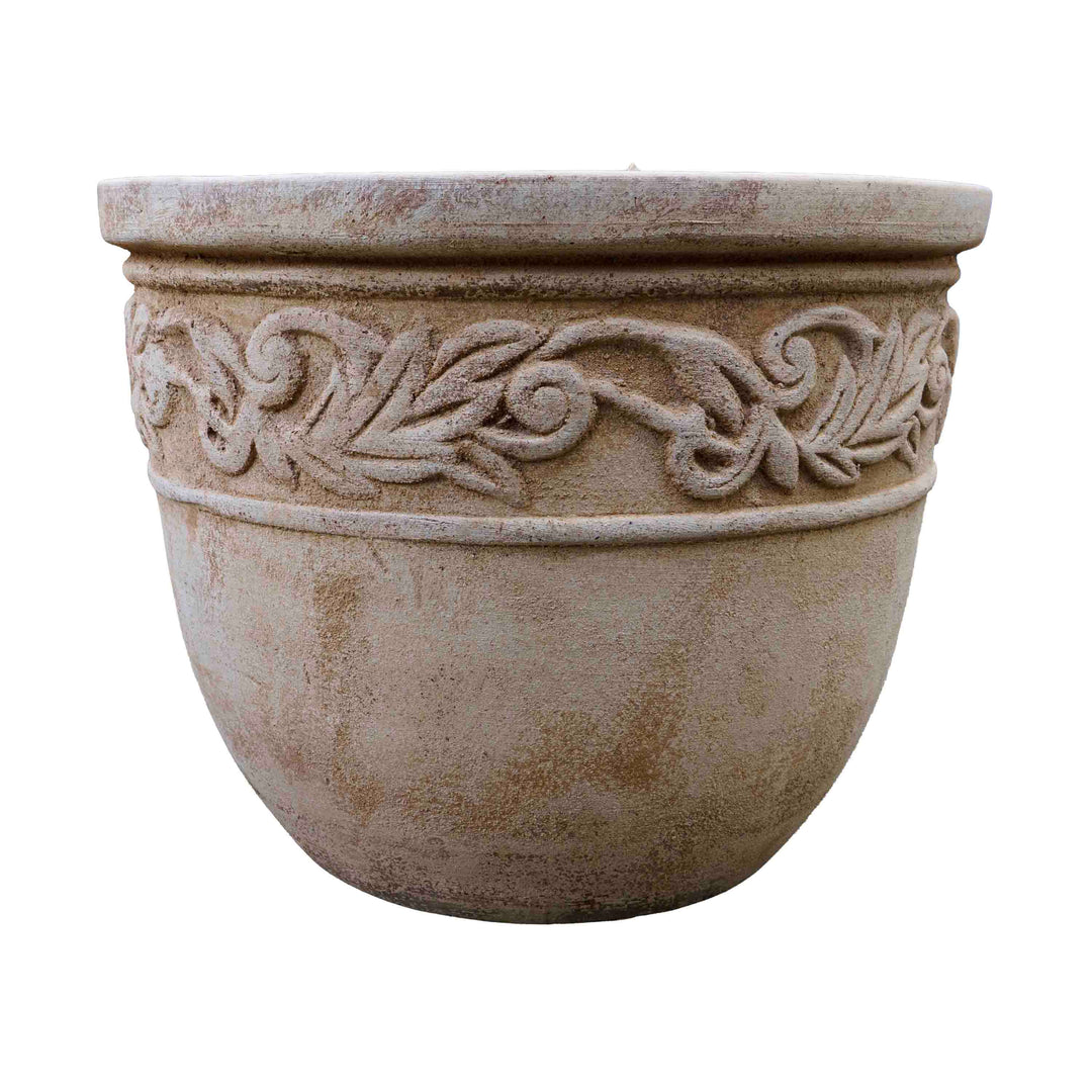 Terra Bloom Wide Pot