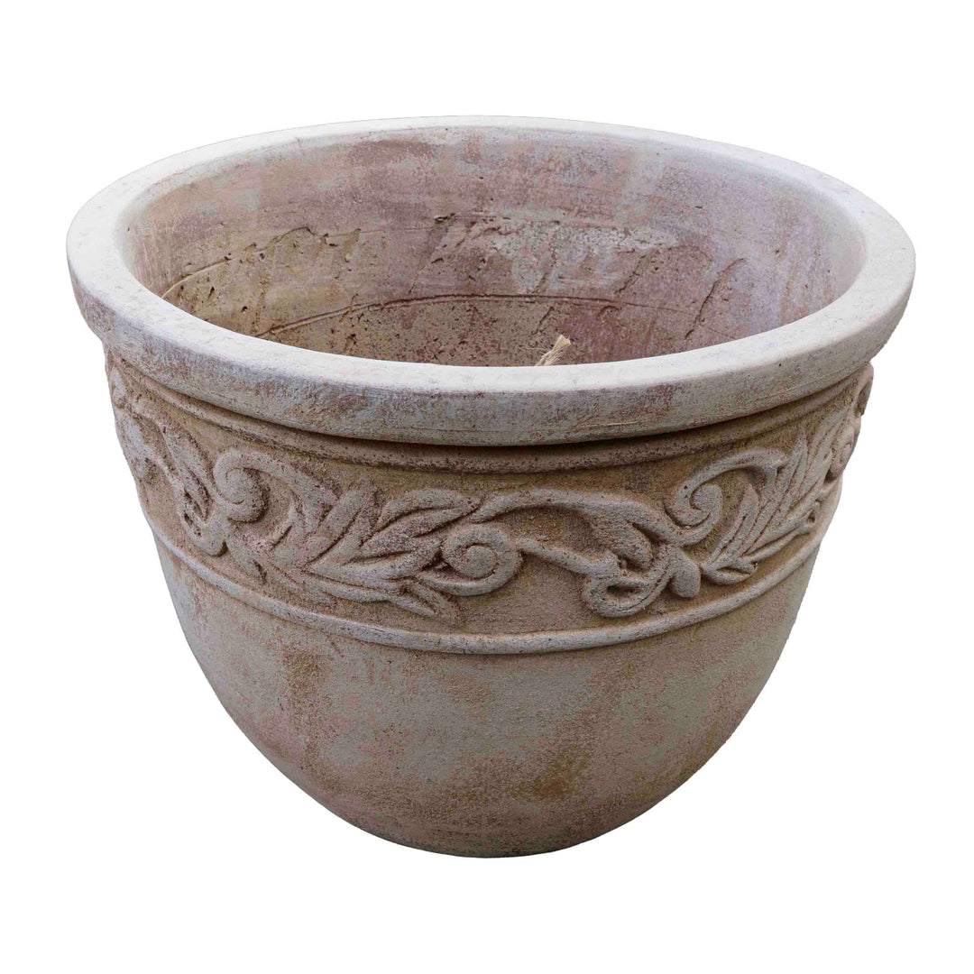 Terra Bloom Wide Pot