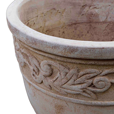 Terra Bloom Wide Pot
