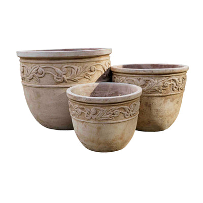 Terra Bloom Wide Pot