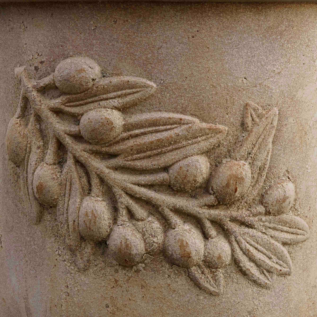 Olive Leaf terracotta Pot