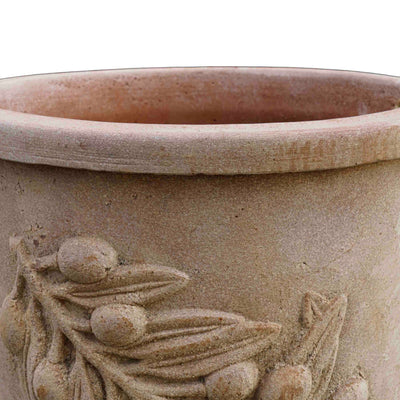 Olive Leaf terracotta Pot