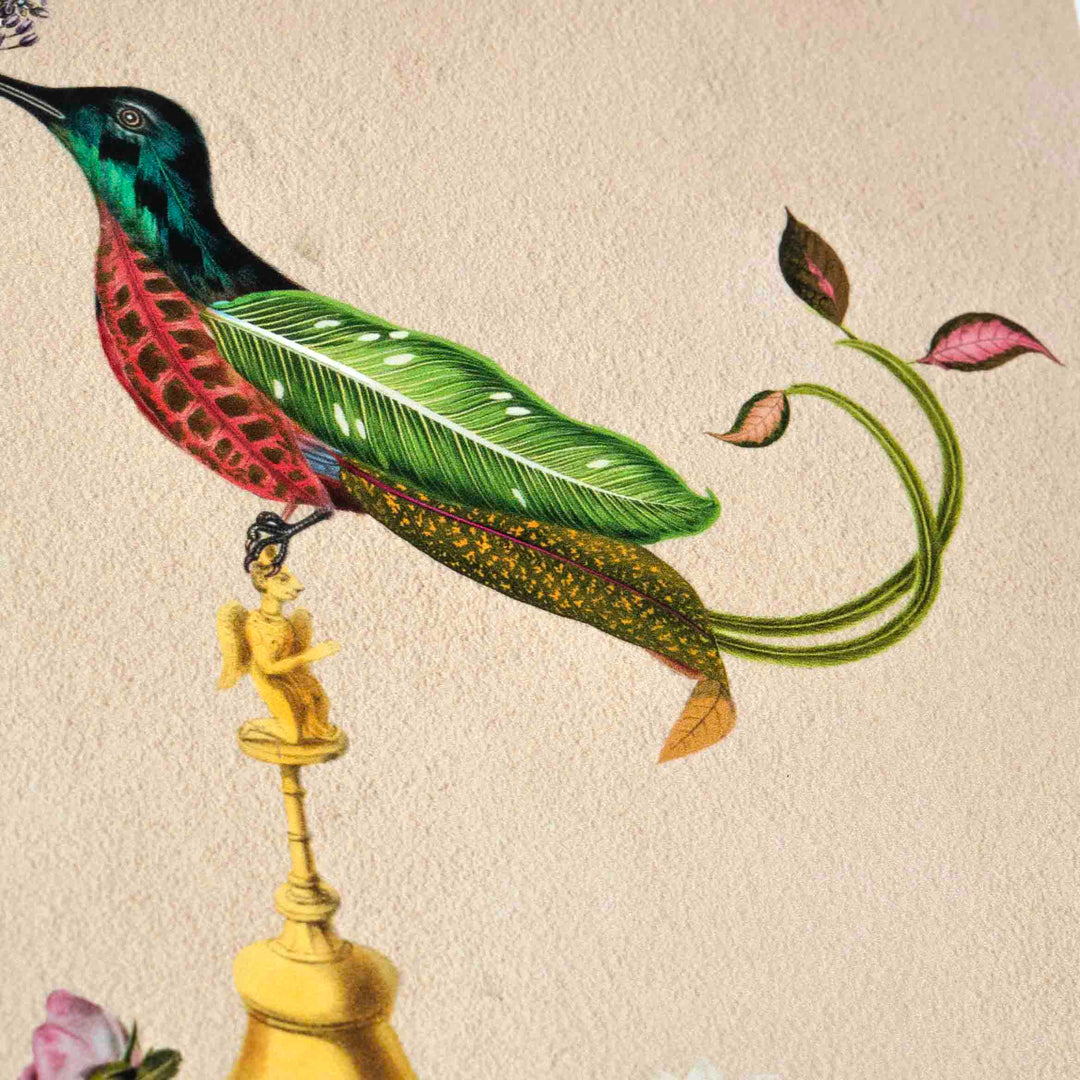 Woodpecker Bird Poster A4