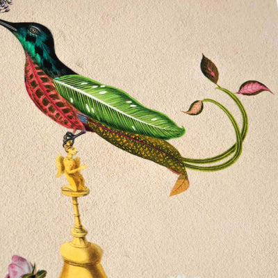 Woodpecker Bird Poster A4