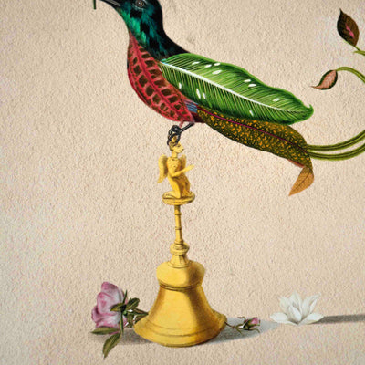 Woodpecker Bird Poster A4