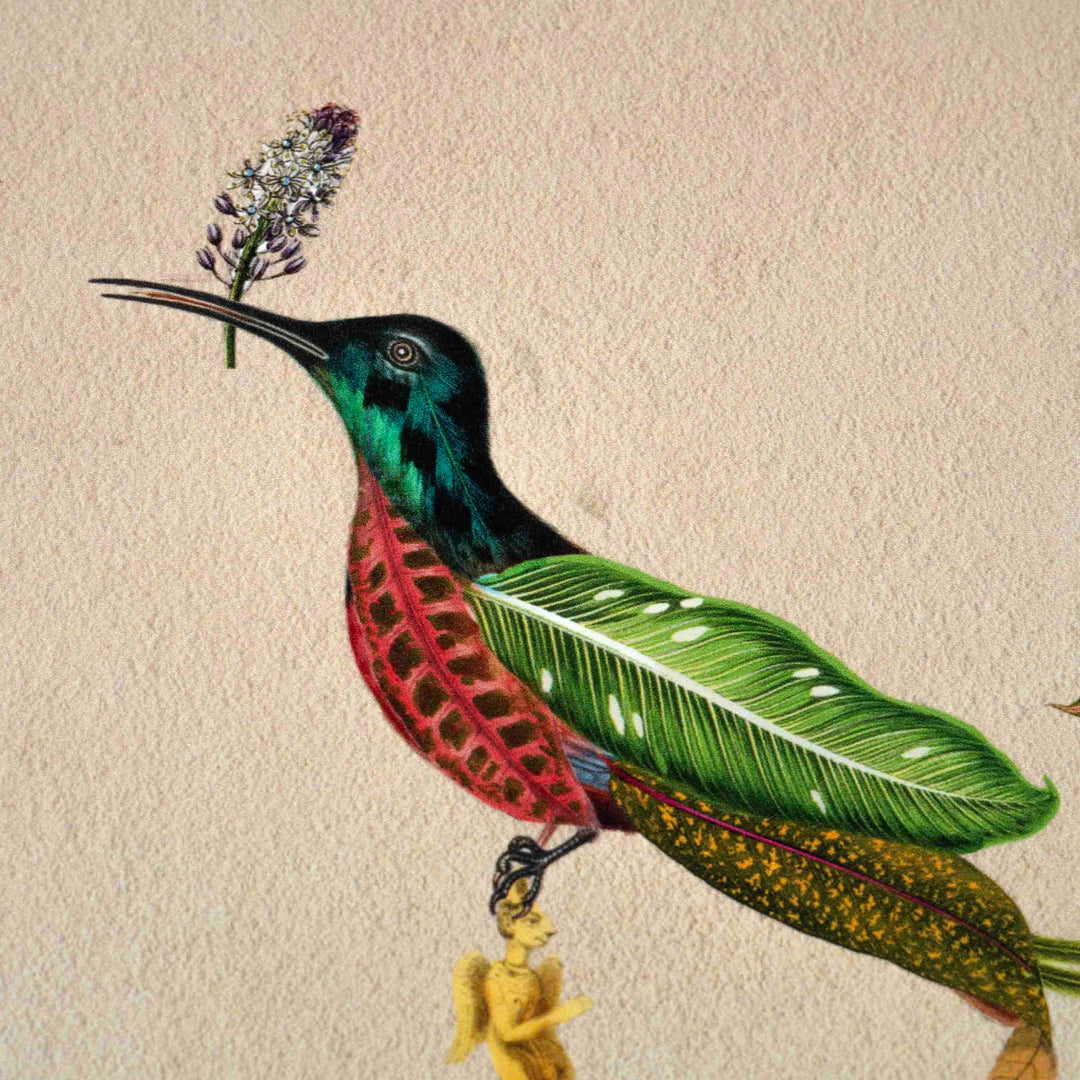 Woodpecker Bird Poster A4