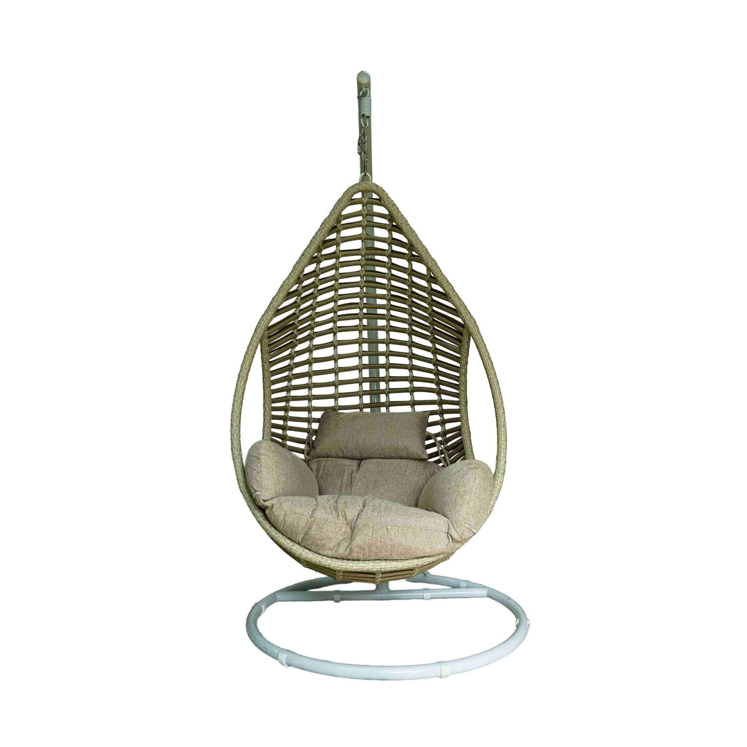 Meadow Glide Polyrattan Swing with Cushion