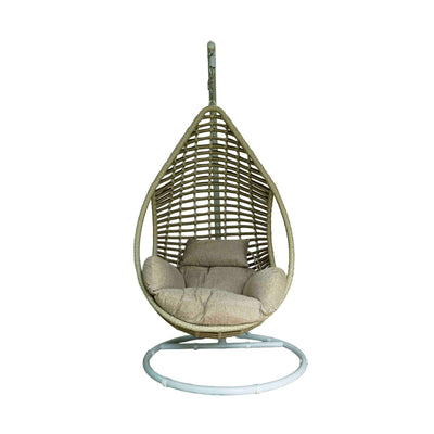 Meadow Glide Polyrattan Swing with Cushion