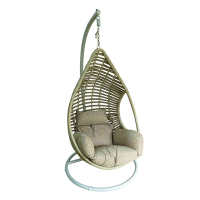 Meadow Glide Polyrattan Swing with Cushion