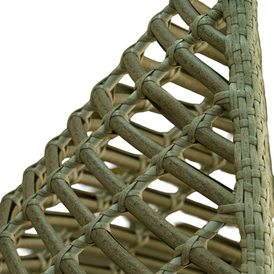 Meadow Glide Polyrattan Swing with Cushion