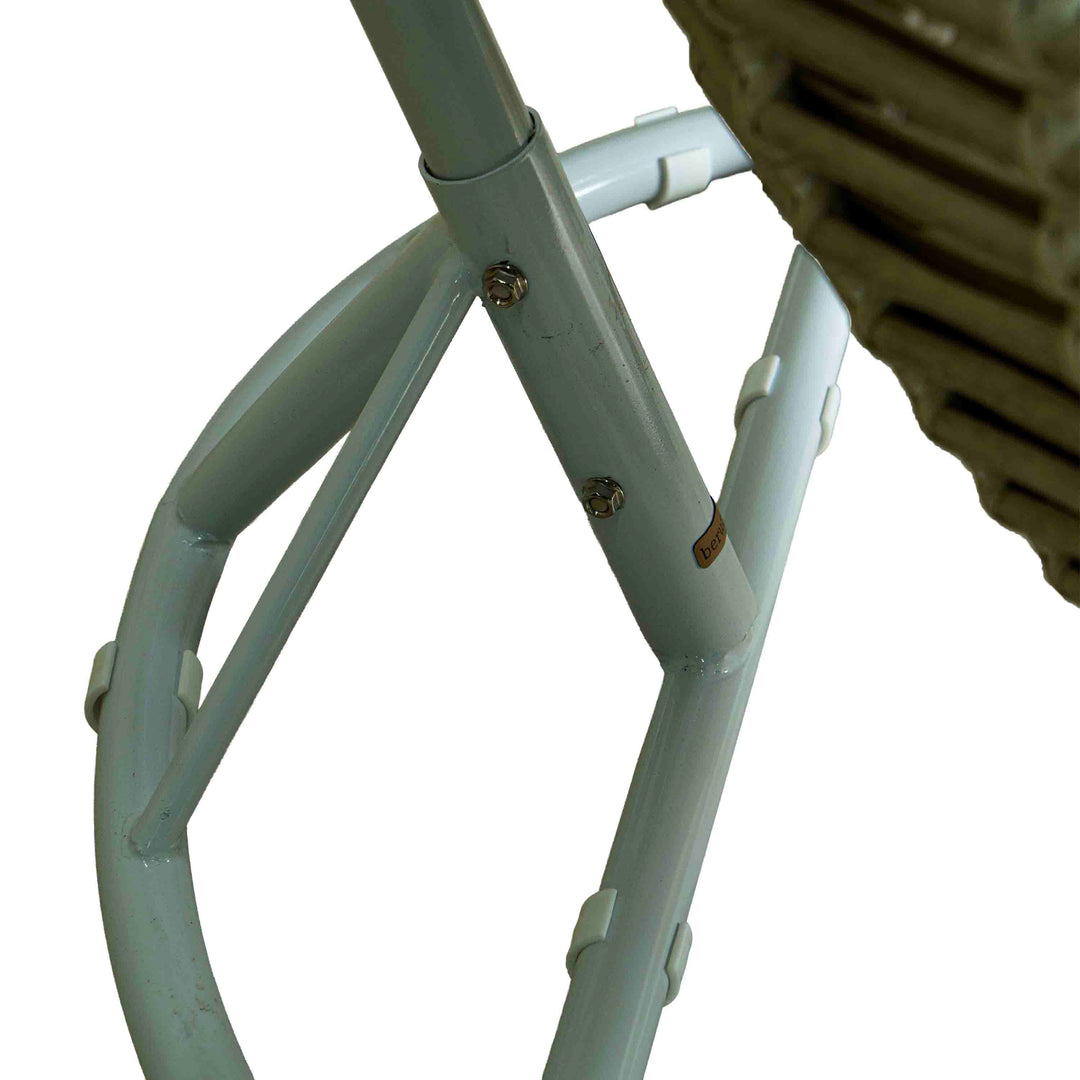 Meadow Glide Polyrattan Swing with Cushion