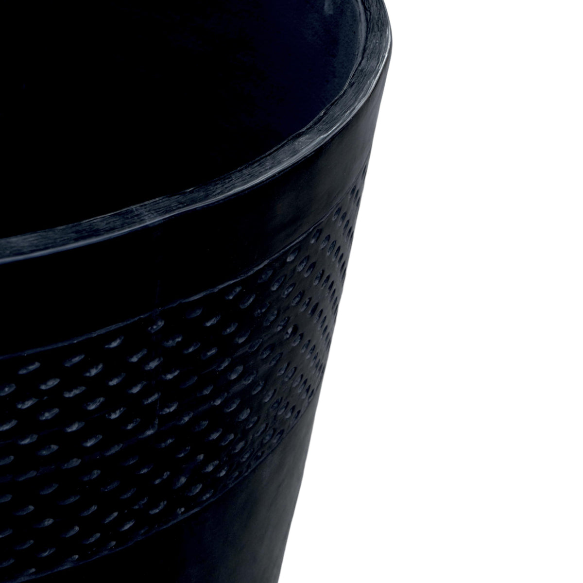 Cone Etched Pot