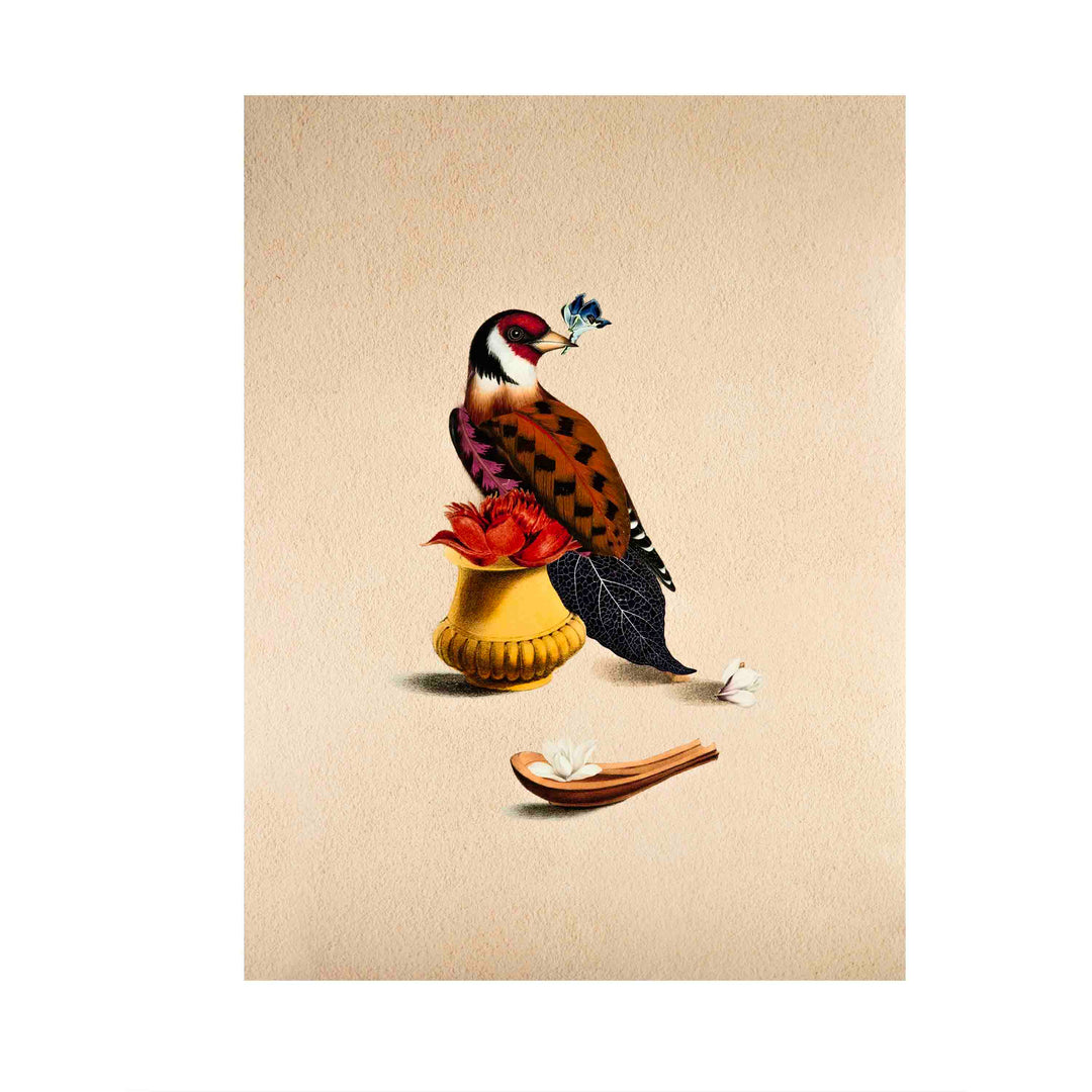 Sparrow Bird Poster A2