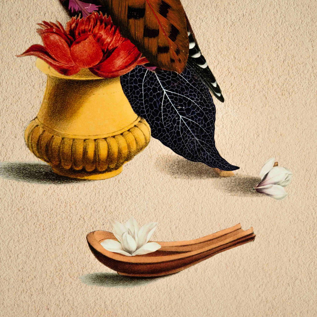 Sparrow Bird Poster A2