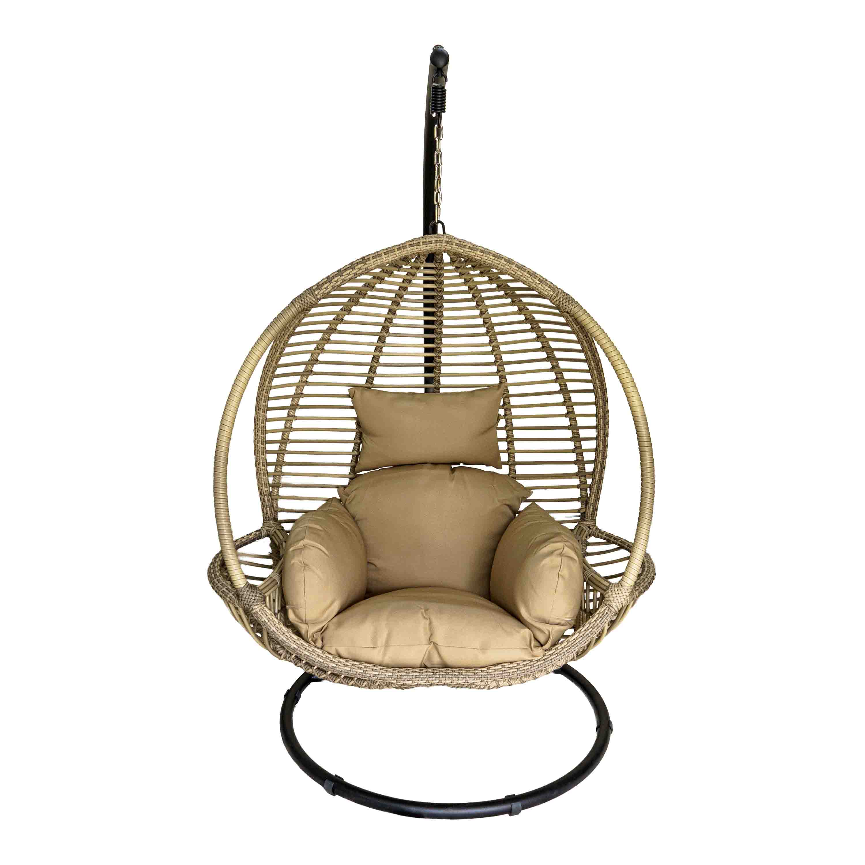 Cocoon Comfort Polyrattan Swing with Cushion