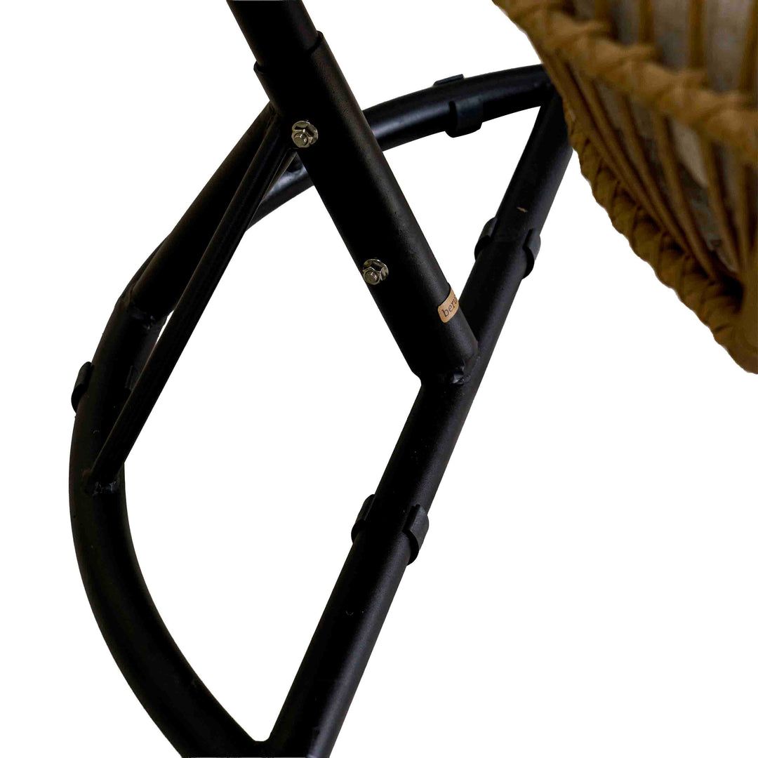SkyNest Polyrattan Swing with Cushion