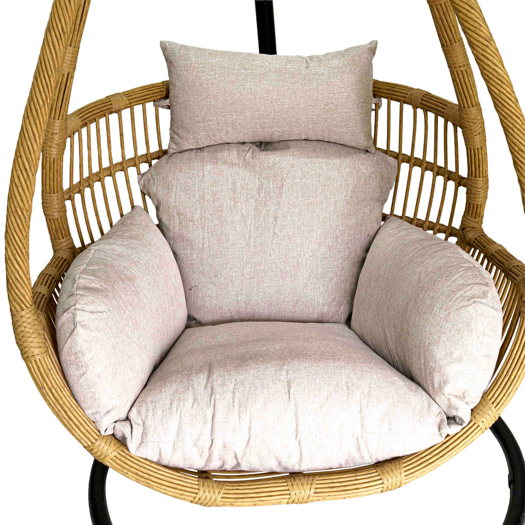 SkyNest Polyrattan Swing with Cushion
